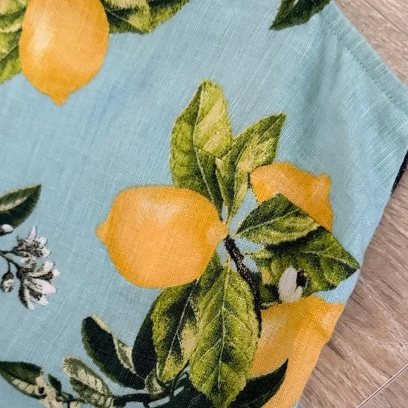 Linen J.Jill lemon 🍋 Dress S - Picture 9 of 12